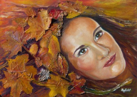 Manó 50x70 vegyes vászon Ár: 200.000 Ft